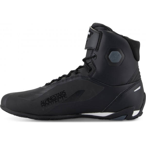 ALPINESTARS FASTER 4 BLACK WHITE SHOES