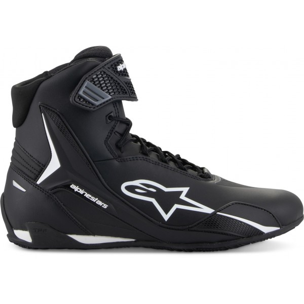 ALPINESTARS FASTER 4 BLACK WHITE SHOES