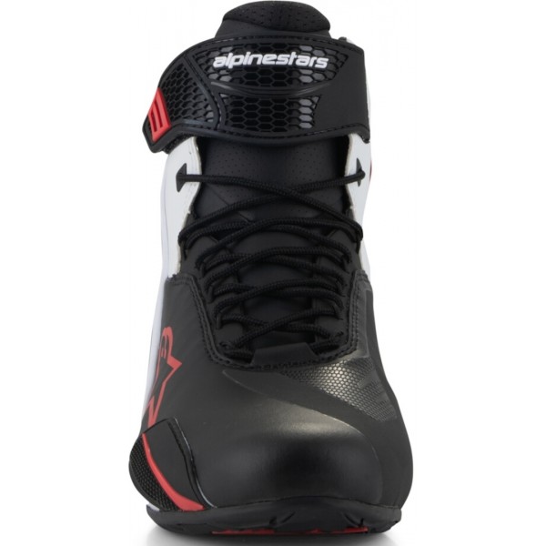 ALPINESTARS FASTER 4 BLACK WHITE RED SHOES