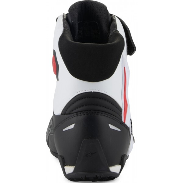 ALPINESTARS FASTER 4 BLACK WHITE RED SHOES