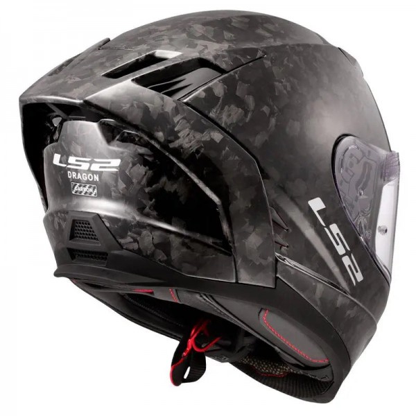 LS2 FF807 DRAGON CARBON FORGED GLOSS HELMET 