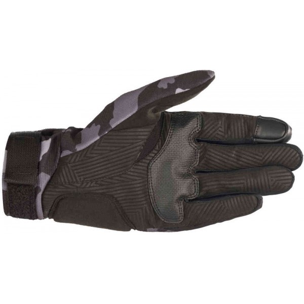 ALPINESTARS REEF BLACK GRAY CAMO GLOVES