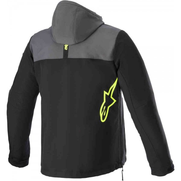 ALPINESTARS SHERPA TAR GRAY BLACK YELLOW FLUO JACKET