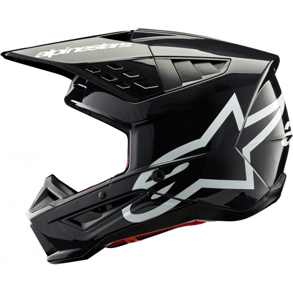 ALPINESTARS SM5 2206 CORP BLACK HELMET