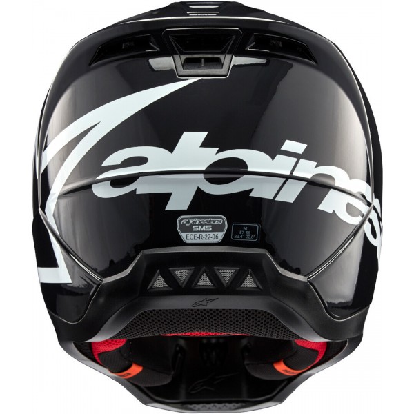 ALPINESTARS SM5 2206 CORP BLACK HELMET