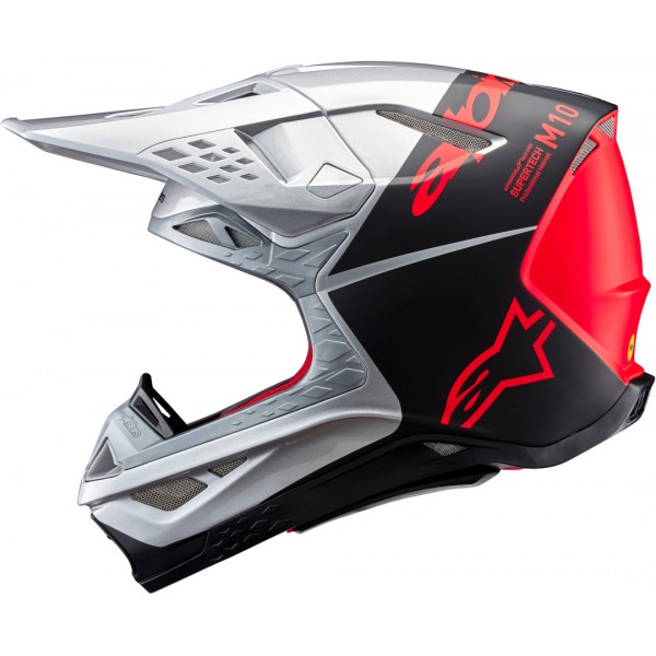ALPINESTARS SUPERTECH M10 2206 FLOOD ORANGE HELMET