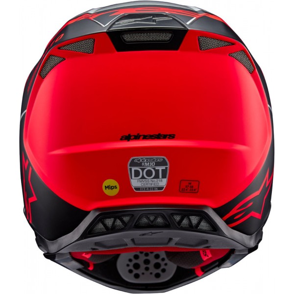 ALPINESTARS SUPERTECH M10 2206 FLOOD ORANGE HELMET
