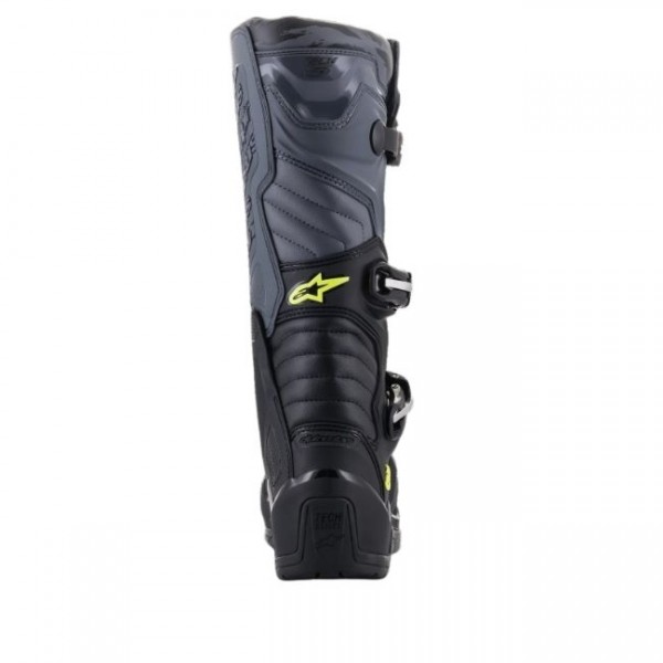 ALPINESTARS TECH 5 BLACK GREY YELLOW FLUO BOOTS