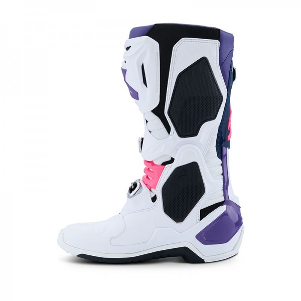 Alpinestars Tech 10 Boots White Purple