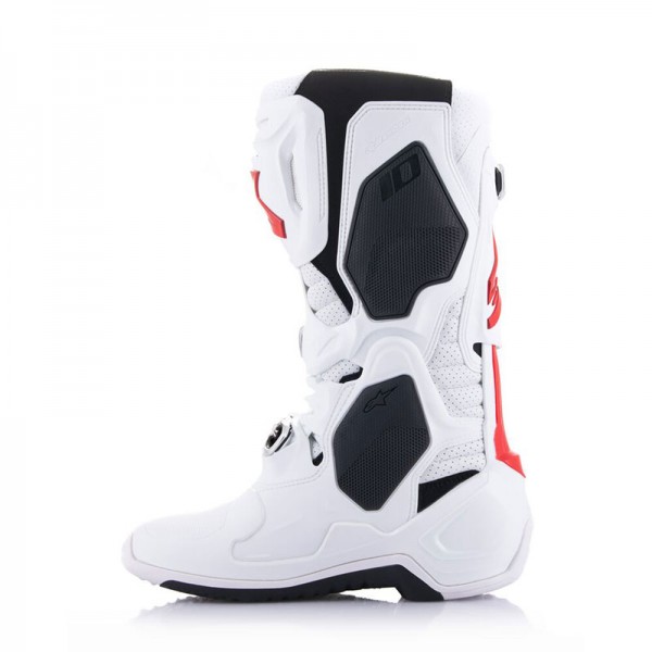 Alpinestars Tech 10 Supervented White Red Boots