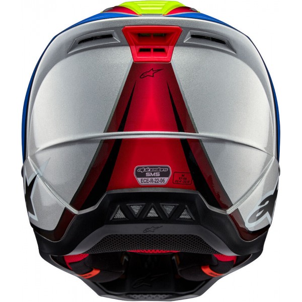 ALPINESTARS SM5 2206 SAIL YELLOW BLUE HELMET