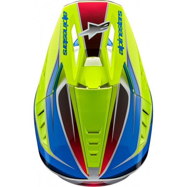 ALPINESTARS SM5 2206 SAIL YELLOW BLUE HELMET
