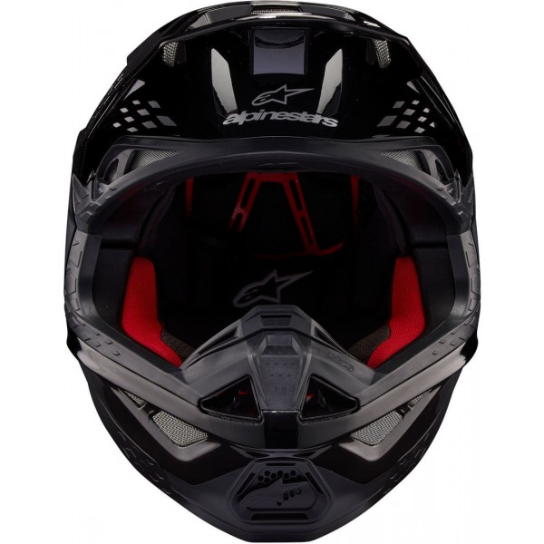 ALPINESTARS SUPERTECH M10 2206 FLOOD BLACK HELMET ALPINESTARS SUPERTECH M10 2206 FLOOD BLACK HELMET