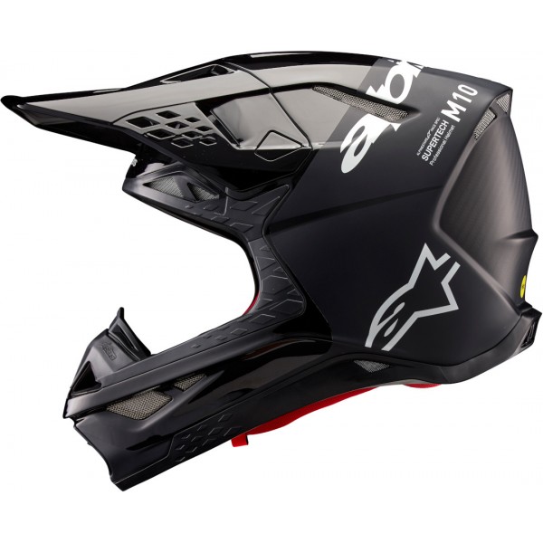 ALPINESTARS SUPERTECH M10 2206 FLOOD BLACK HELMET ALPINESTARS SUPERTECH M10 2206 FLOOD BLACK HELMET