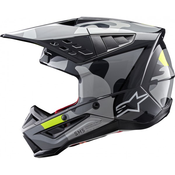 ALPINESTARS SM5 2206 ROVER 2 SILVER HELMET ALPINESTARS SM5 2206 ROVER 2 SILVER HELMET