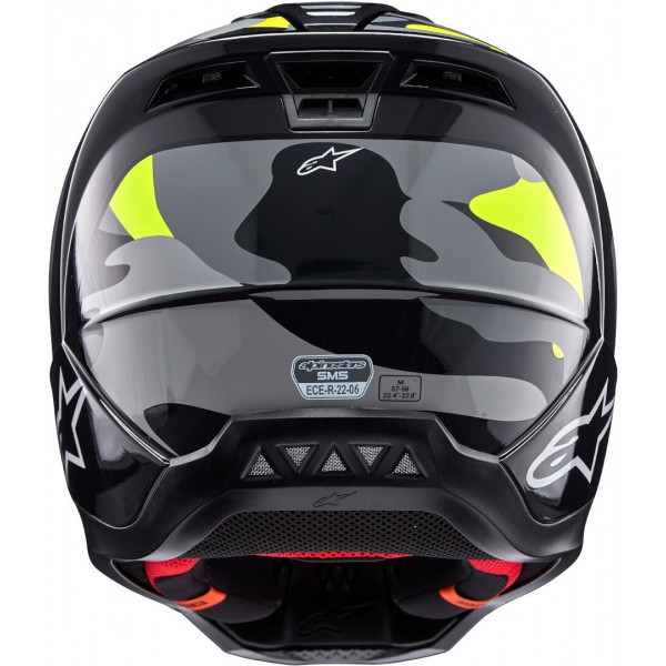 ALPINESTARS SM5 2206 ROVER 2 SILVER HELMET ALPINESTARS SM5 2206 ROVER 2 SILVER HELMET