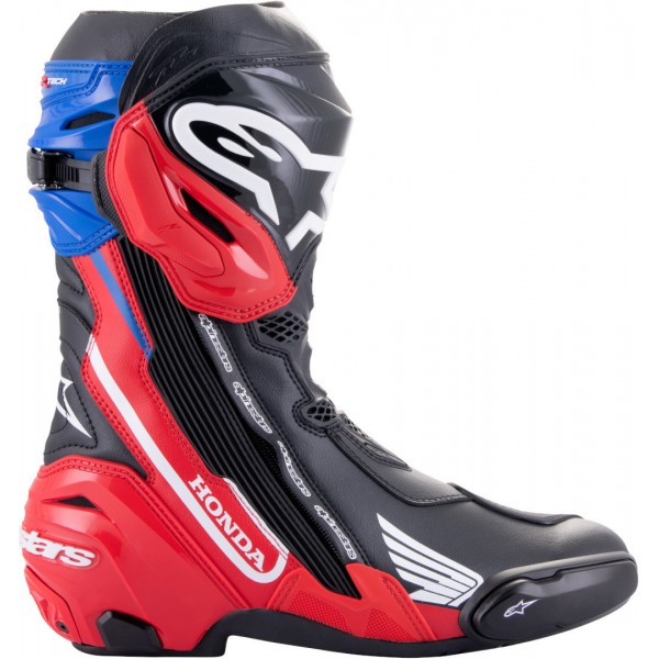 ALPINESTARS HONDA SUPERTECH R RED BLUE BOOTS