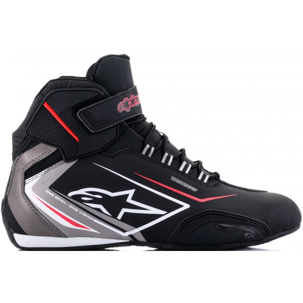 ALPINESTARS SEKTOR WP BLACK WHITE GREY SHOES