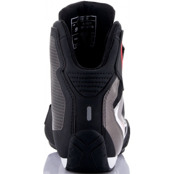 ALPINESTARS SEKTOR WP BLACK WHITE GREY SHOES