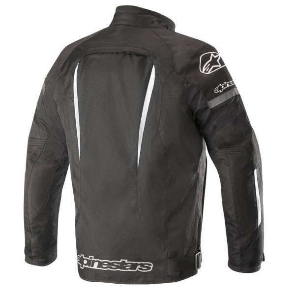 ALPINESTARS GUNNER V2 WATERPROOF BLACK WHITE JACKET