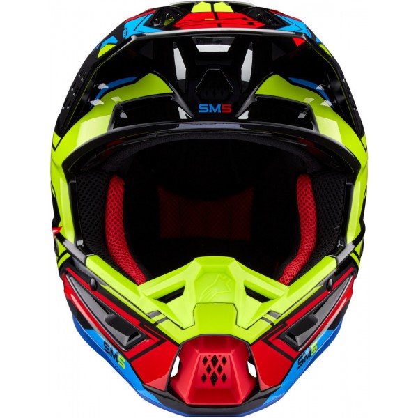 ALPINESTARS SM5 2206 ACTION 2 YELLOW HELMET