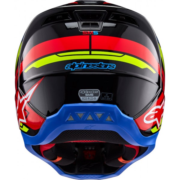 ALPINESTARS SM5 2206 ACTION 2 YELLOW HELMET