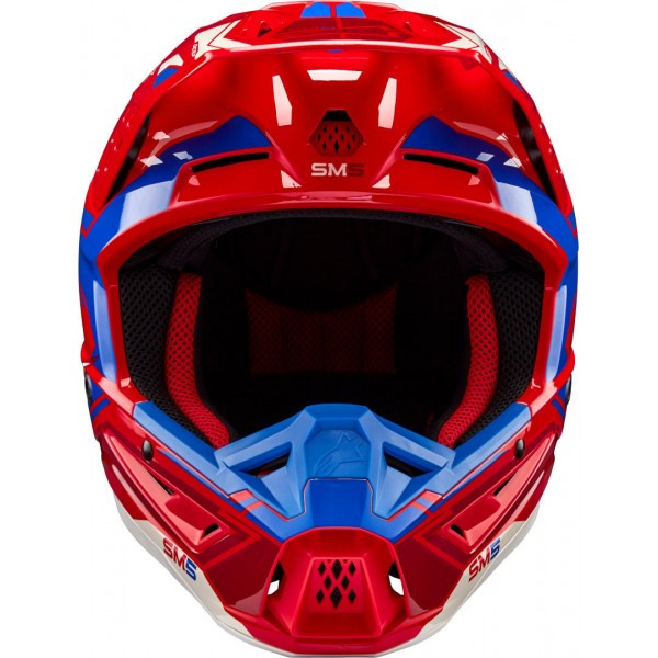 ALPINESTARS SM5 2206 ACTION 2 RED HELMET