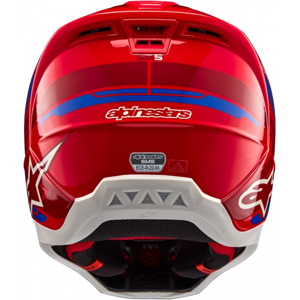 ALPINESTARS SM5 2206 ACTION 2 RED HELMET
