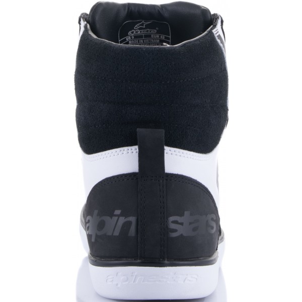 ALPINESTARS J-6 WATERPROOF BLACK WHITE COOL GREY BOOTS