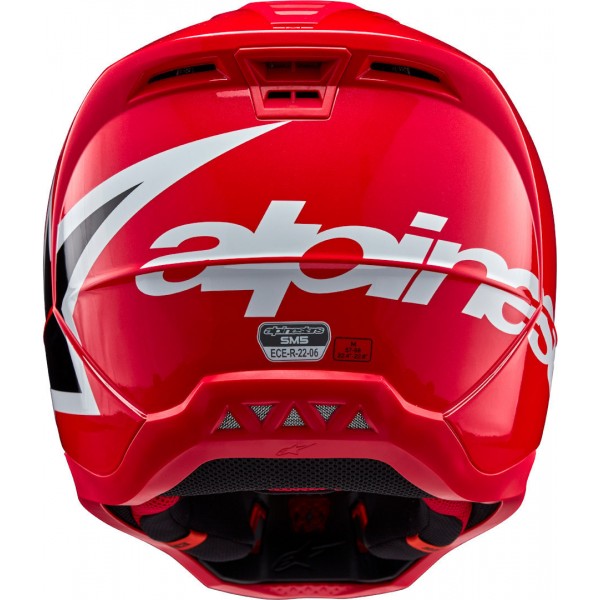 ALPINESTARS SM5 2206 CORP RED HELMET