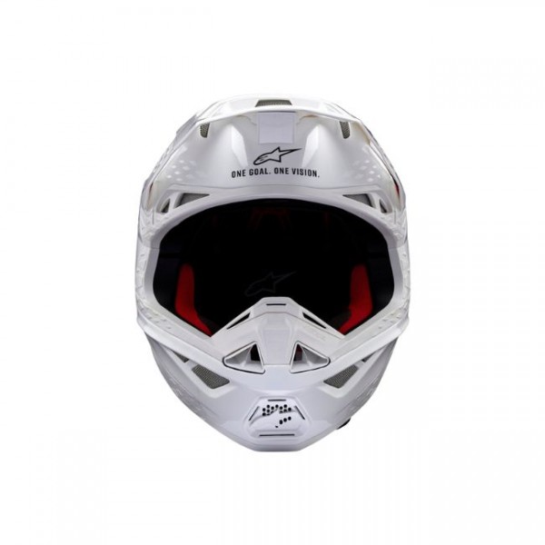 ALPINESTARS SUPERTECH M10 SOLID WHITE HELMET