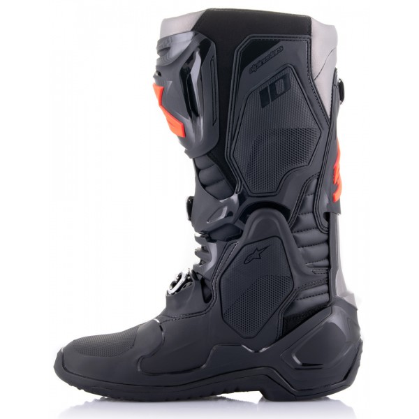 ALPINESTARS TECH 10 BLACK RED FLUO BOOTS