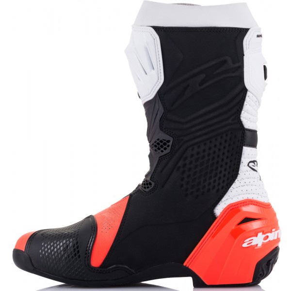 ALPINESTARS SUPERTECH R VENTED FLUO RED BOOTS