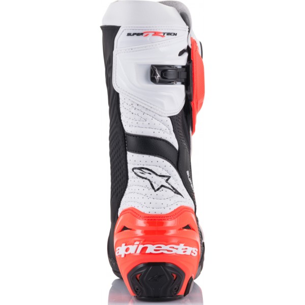 ALPINESTARS SUPERTECH R VENTED FLUO RED BOOTS