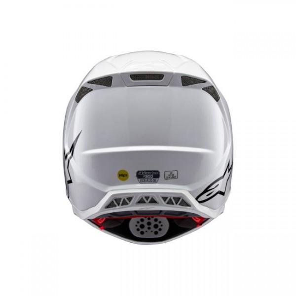 ALPINESTARS SUPERTECH M10 SOLID WHITE HELMET