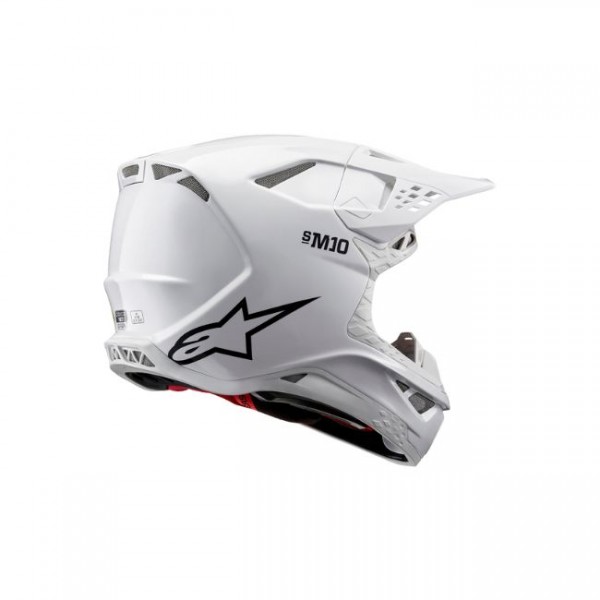 ALPINESTARS SUPERTECH M10 SOLID WHITE HELMET