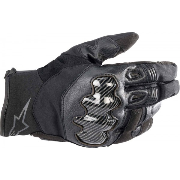 ALPINESTARS SMX-1 WATERPROOF BLACK BLACK GLOVES