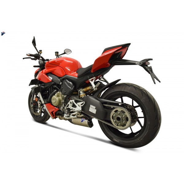 TERMIGNONI RACING SILENCERS KIT FOR DUCATI STREETFIGHTER V4 2020-2024 PART #D19909440ITA
