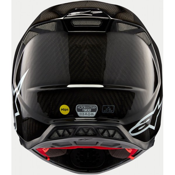 ALPINESTARS SUPERTECH M10 2206 SOLID BLACK HELMET