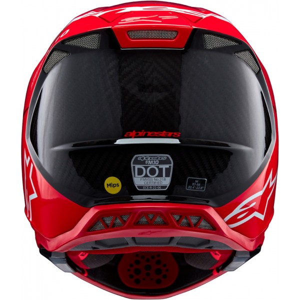ALPINESTARS SUPERTECH M10 2206 FLOOD RED HELMET