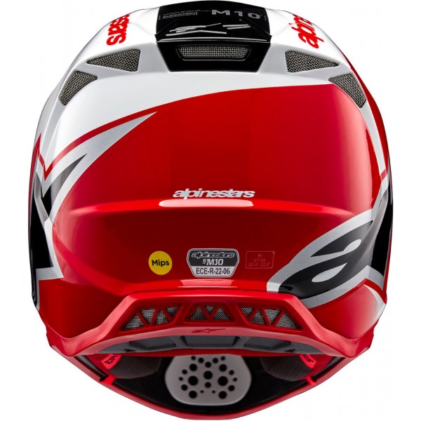 ALPINESTARS SUPERTECH M10 2206 UNITE RED HELMET