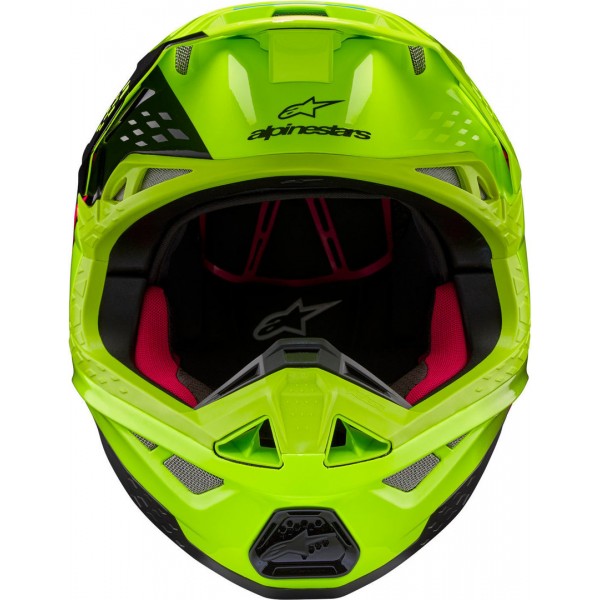 ALPINESTARS SUPERTECH M10 2206 UNITE YELLOW HELMET