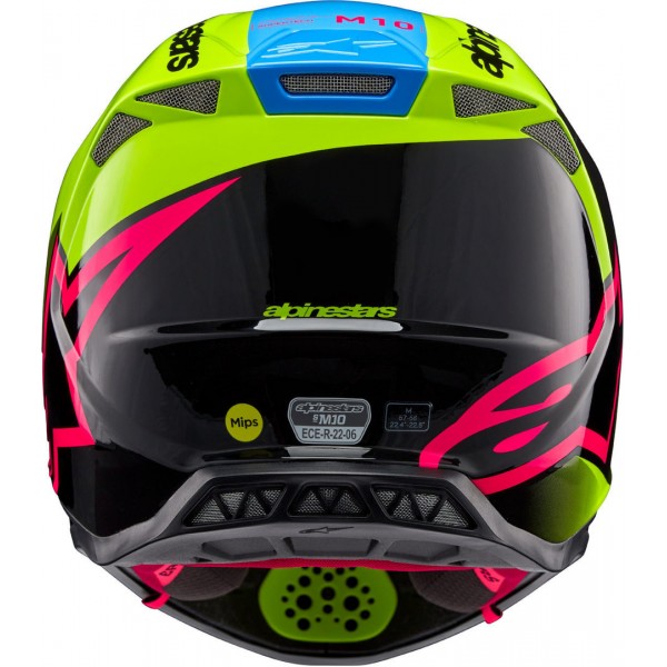 ALPINESTARS SUPERTECH M10 2206 UNITE YELLOW HELMET