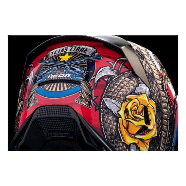 ICON AIRFRAME PRO TEJAS LIBRE GLORY HELMET