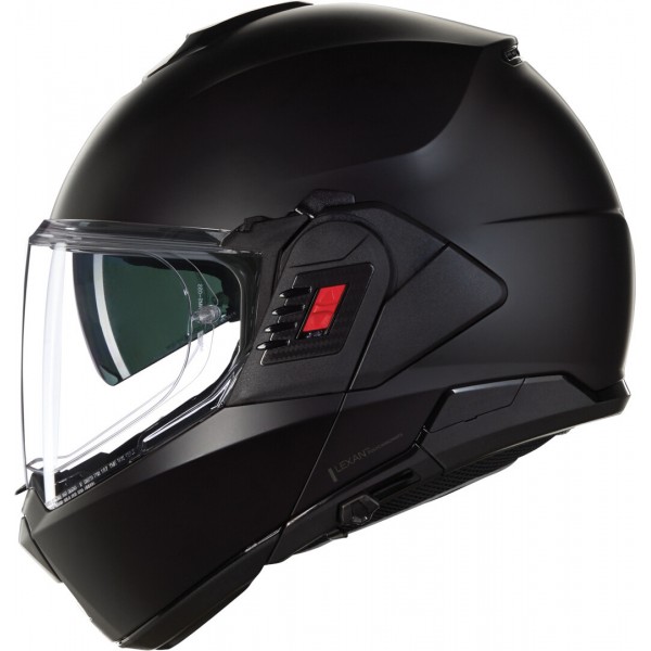 Buy Nolan N120 modular helmet with flip-up design and rider-trusted quality at BikeGear India