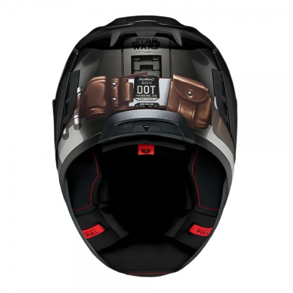 Mandalorian‑inspired motorcycle helmet featuring certified safety and unique graphics – Shop now at BikeGear India