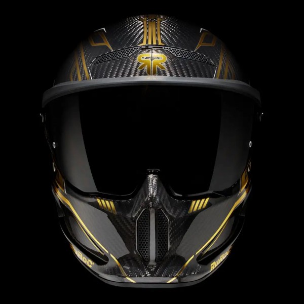 RUROC ATLAS 4.0 TRACK TITAN GOLD HELMET
