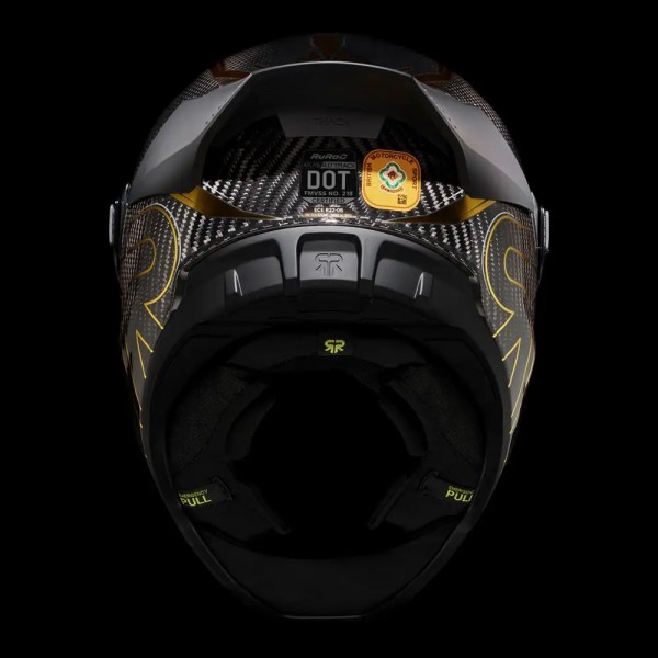 RUROC ATLAS 4.0 TRACK TITAN GOLD HELMET