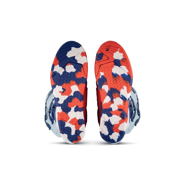 SIDI CROSSAIR X BOTTES WHITE BLUE RED BOOTS