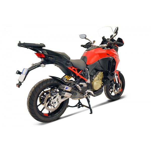 TERMIGNONI D210 EURO5 TITANIUM SLIP-ON FOR DUCATI MULTISTRADA V4 2024 PART #D21008040TTC